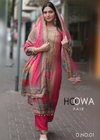 Hoowa Heavy Muslin Print Readymade Pakistani Suit Online Wholesale